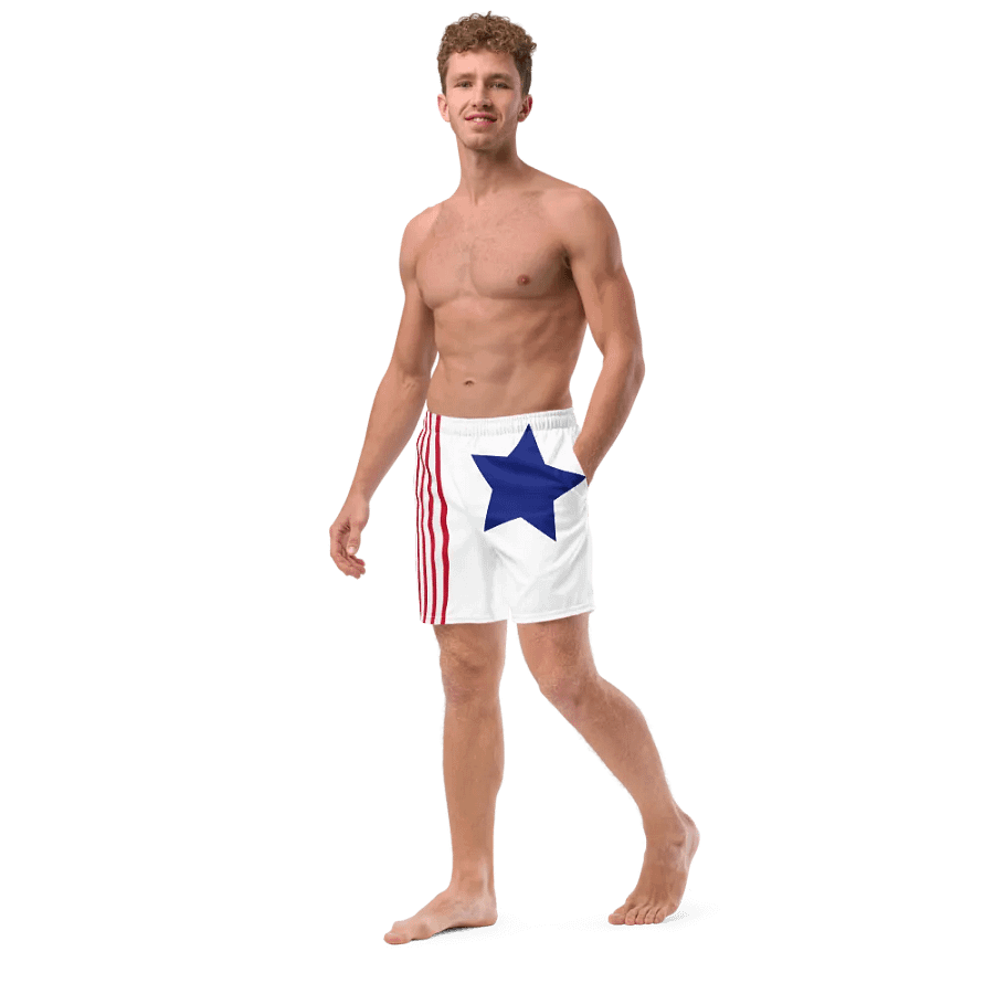 Old Glory Ribbons Swim Trunks product image (5)