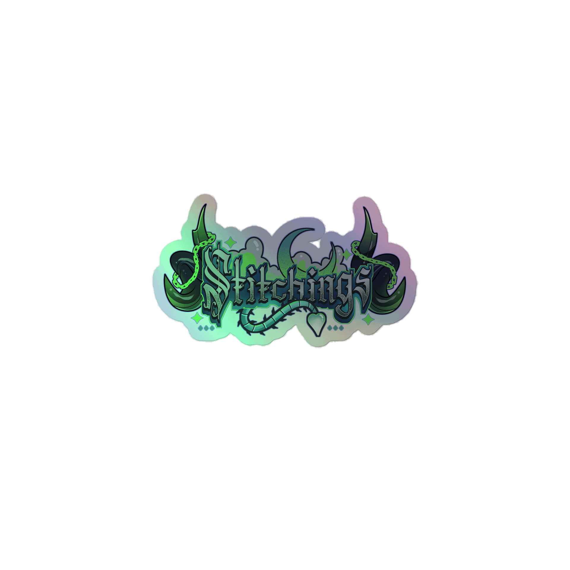 Logo Holographic Sticker product image (1)