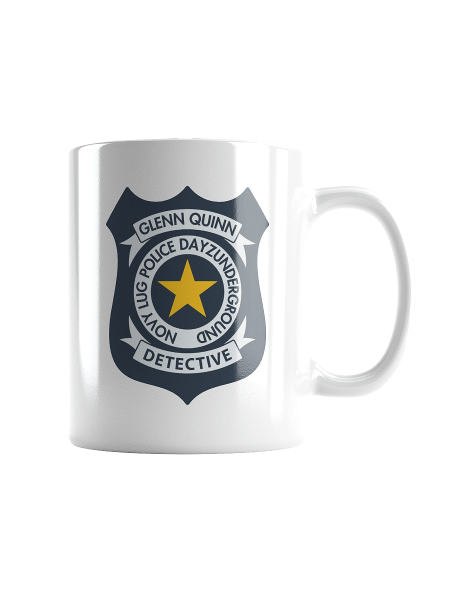 Glenn Quinn Badge Mug product image (1)