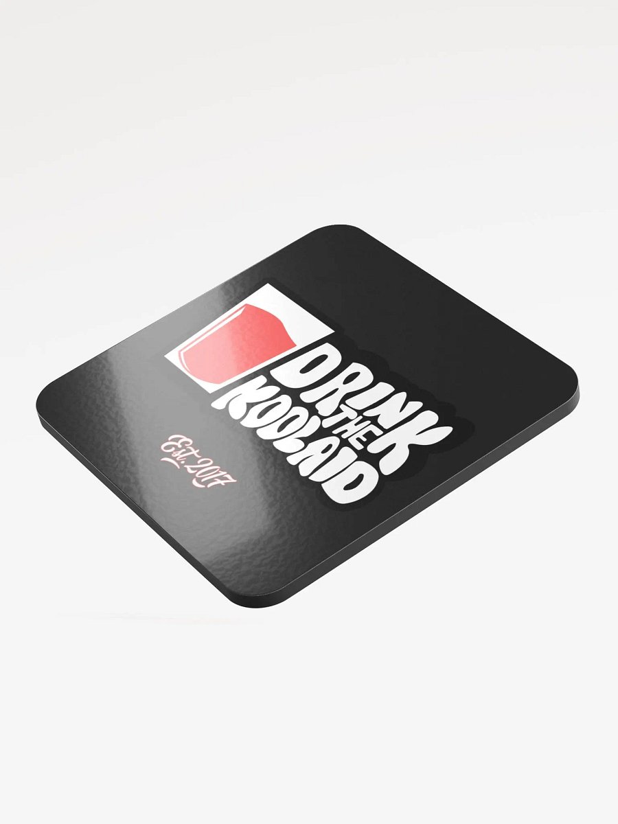 BLACK DTKA Glossed Cork Coaster product image (3)