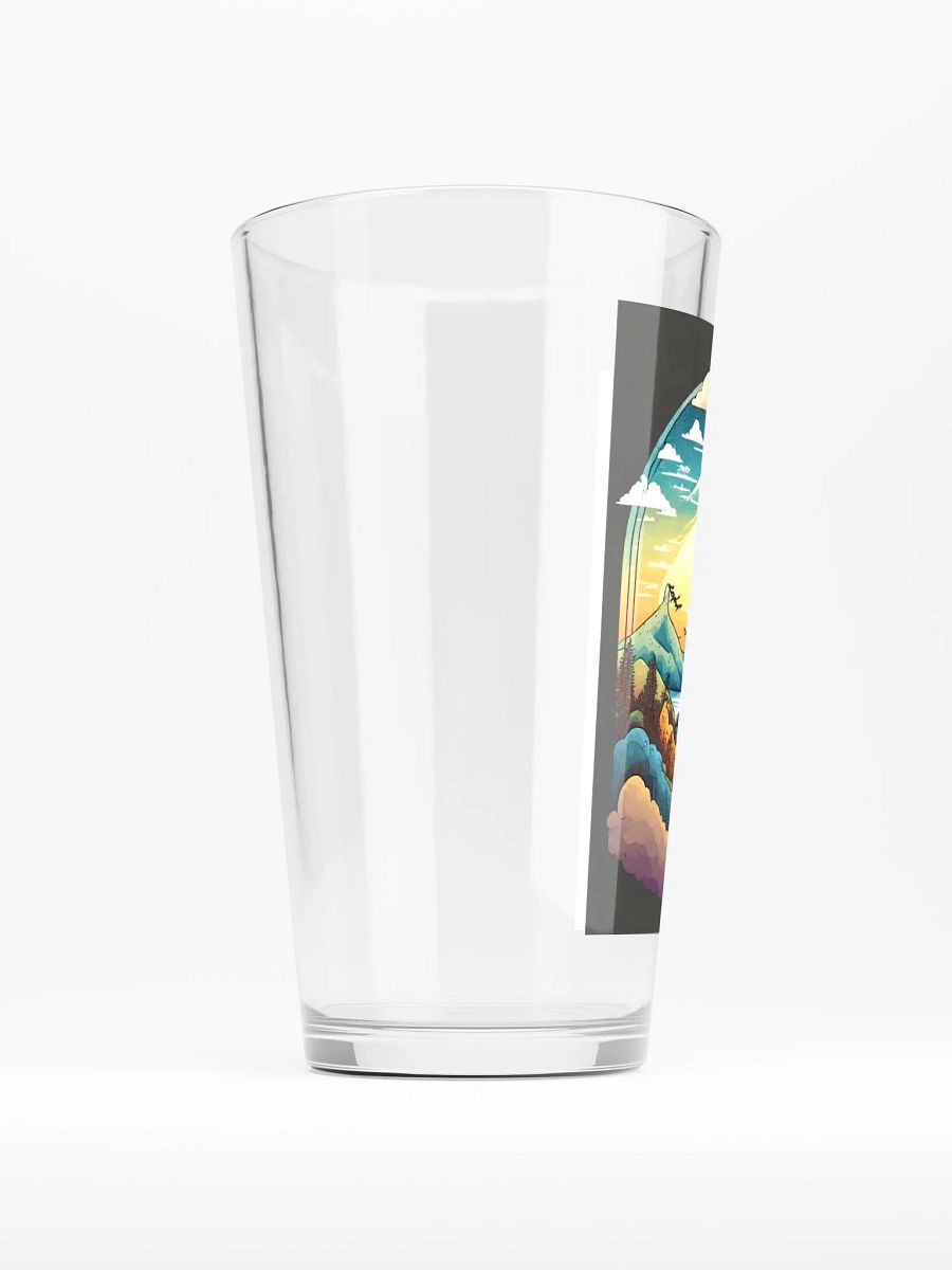Summer Wind Charters: Sky Mountains Beer Glass product image (2)