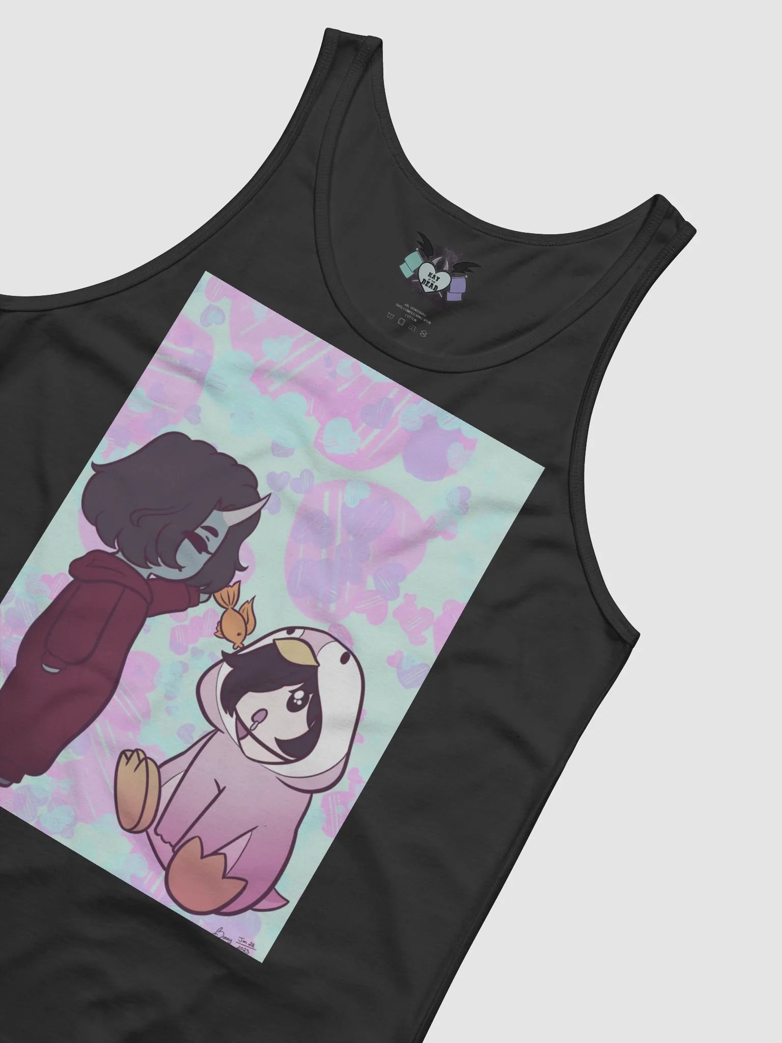 Feeding Pengu Jersey Tank product image (12)