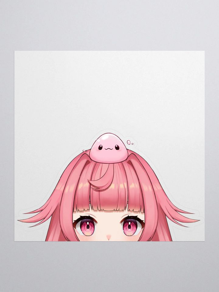 Mila The Slime Peek Sticker product image (1)