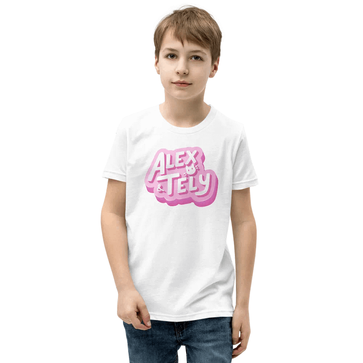 Alex & Tely Pink Youth Logo product image (2)