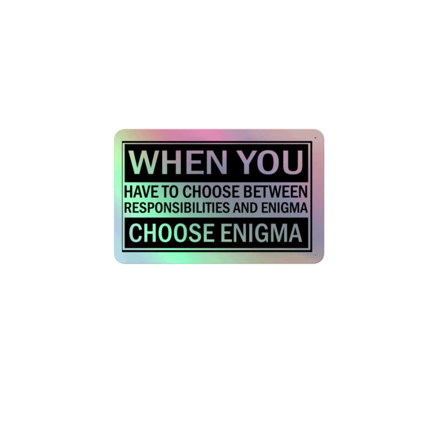ENIGMA sticker product image (1)