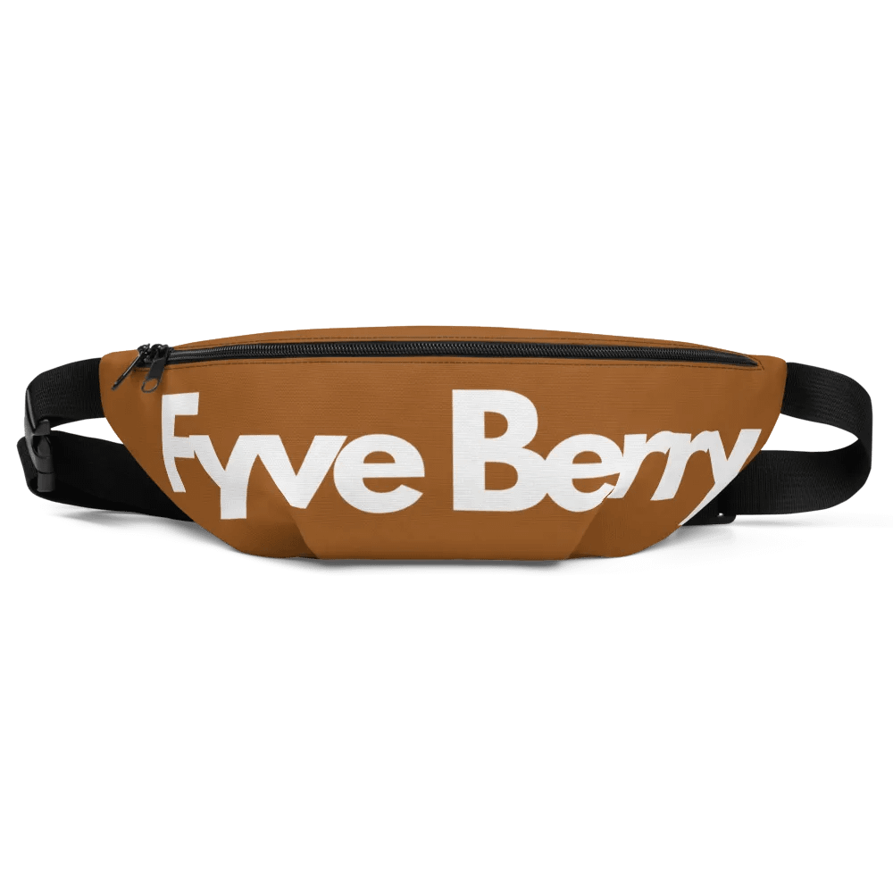 Bold Brown All-Over Print Fanny Pack product image (1)
