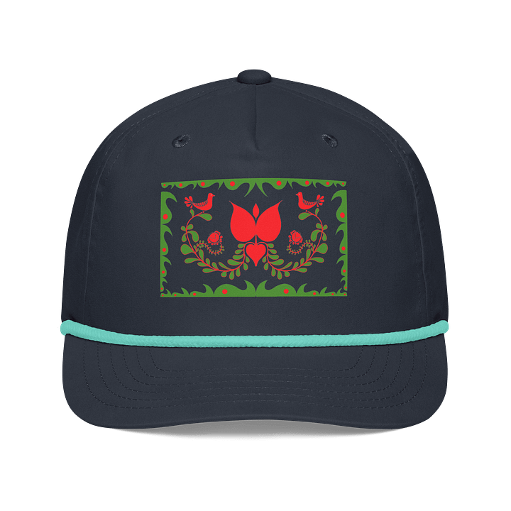 Hungarian Heartfelt Folk Art Cap product image (1)