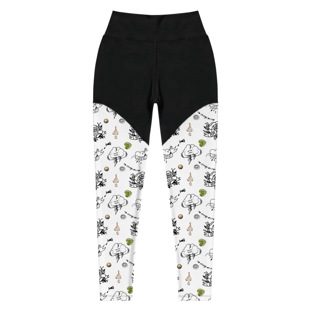 Bad & Boo-Jee Bride Sports Leggings product image (5)