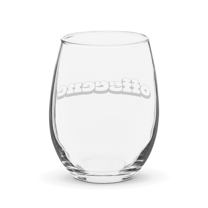 offscene™ Stemless Wine Glass product image (2)