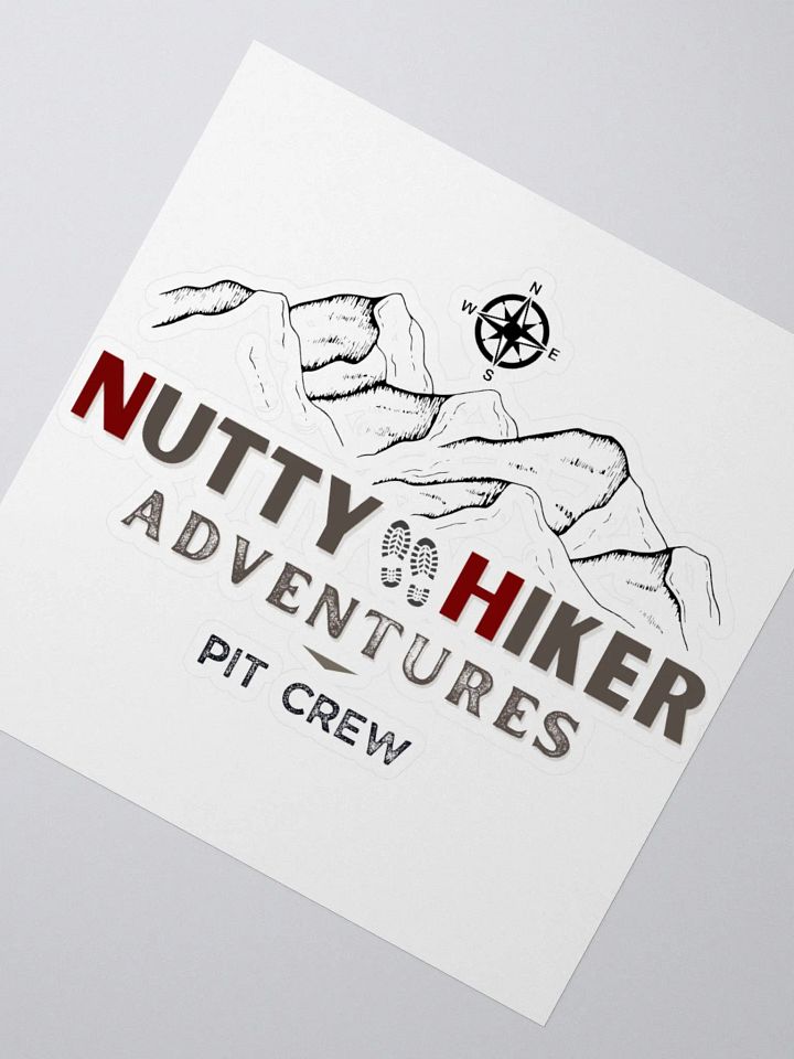 Nutty Hiker Pit Crew Sticker product image (4)