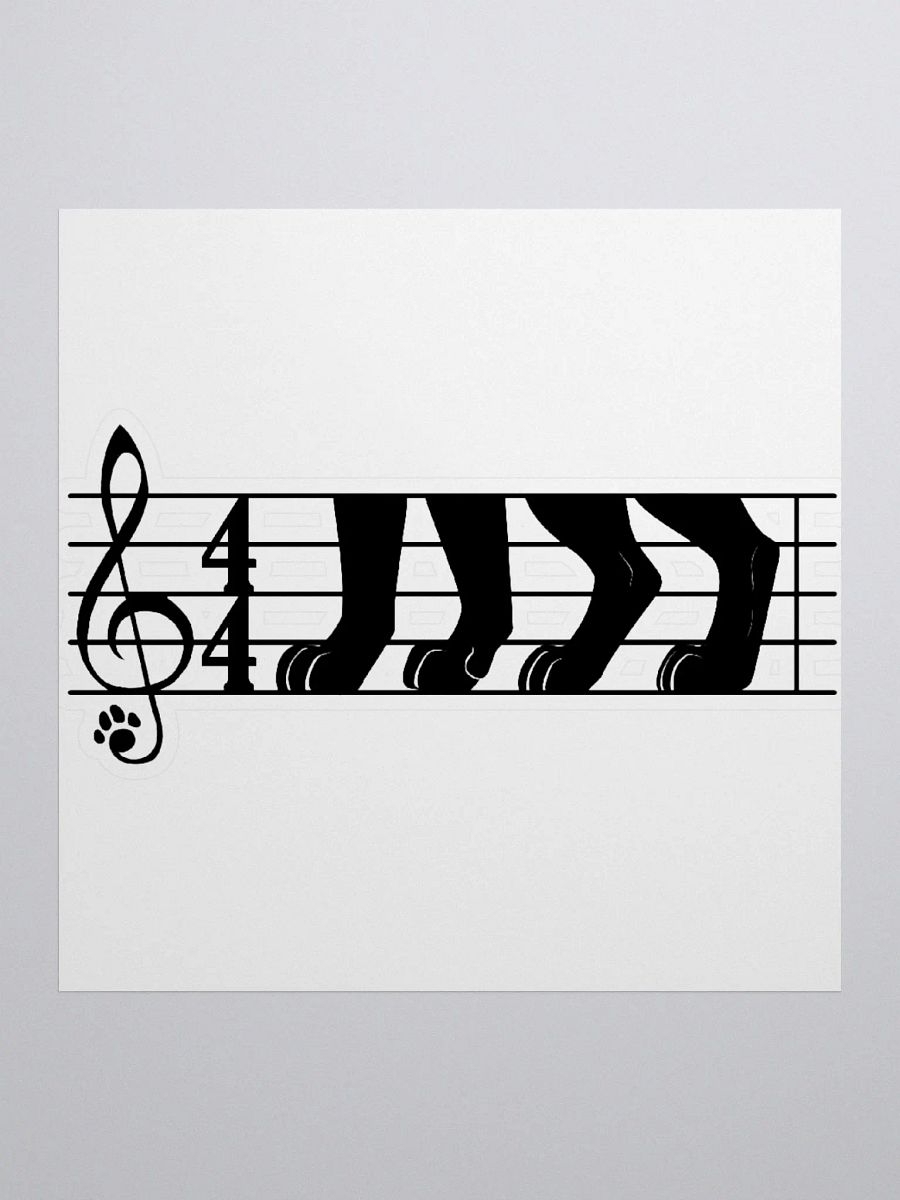 Four Four Beat Sticker! product image (1)
