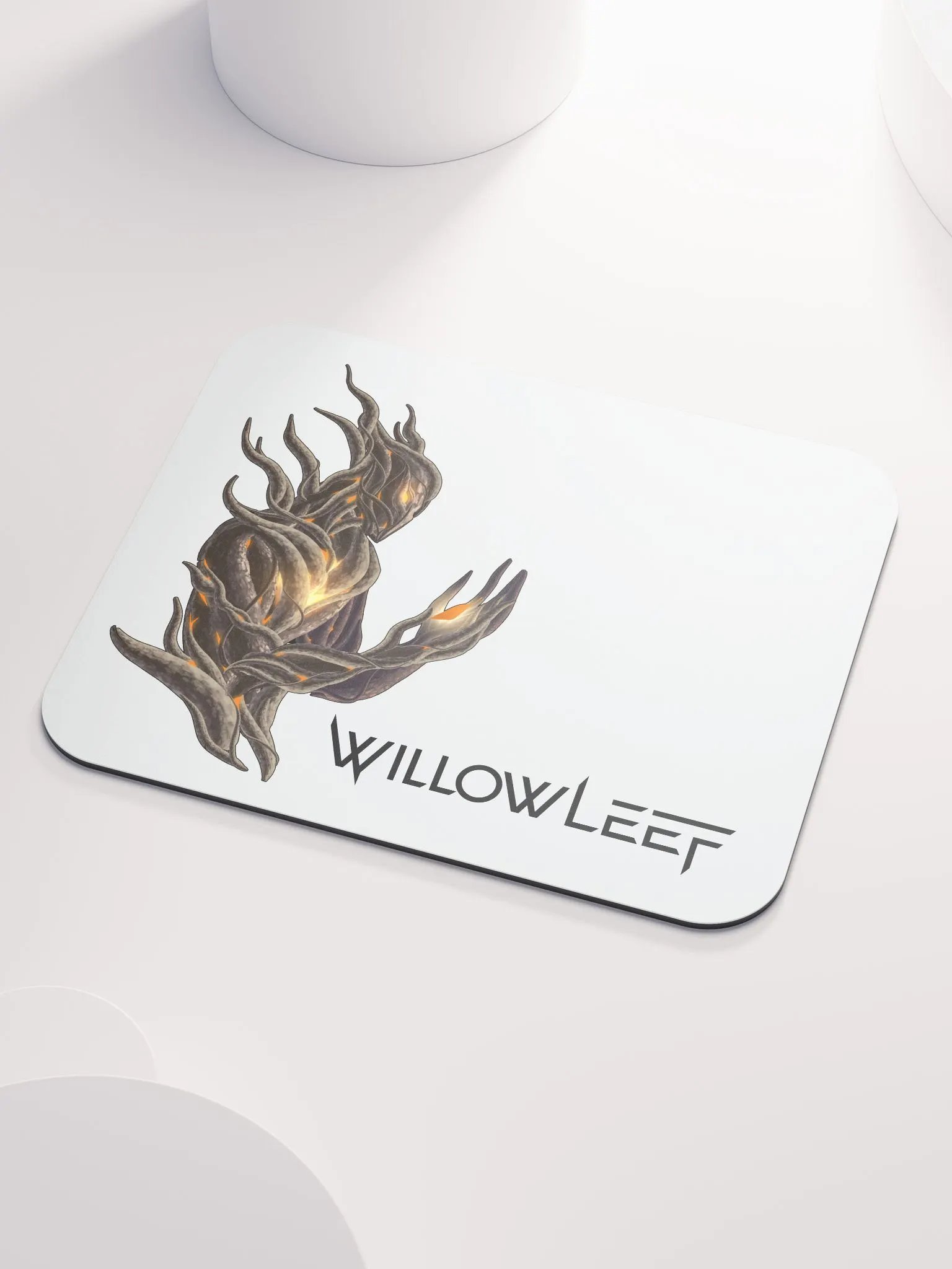 Orange Leef Protector Mousepad product image (4)