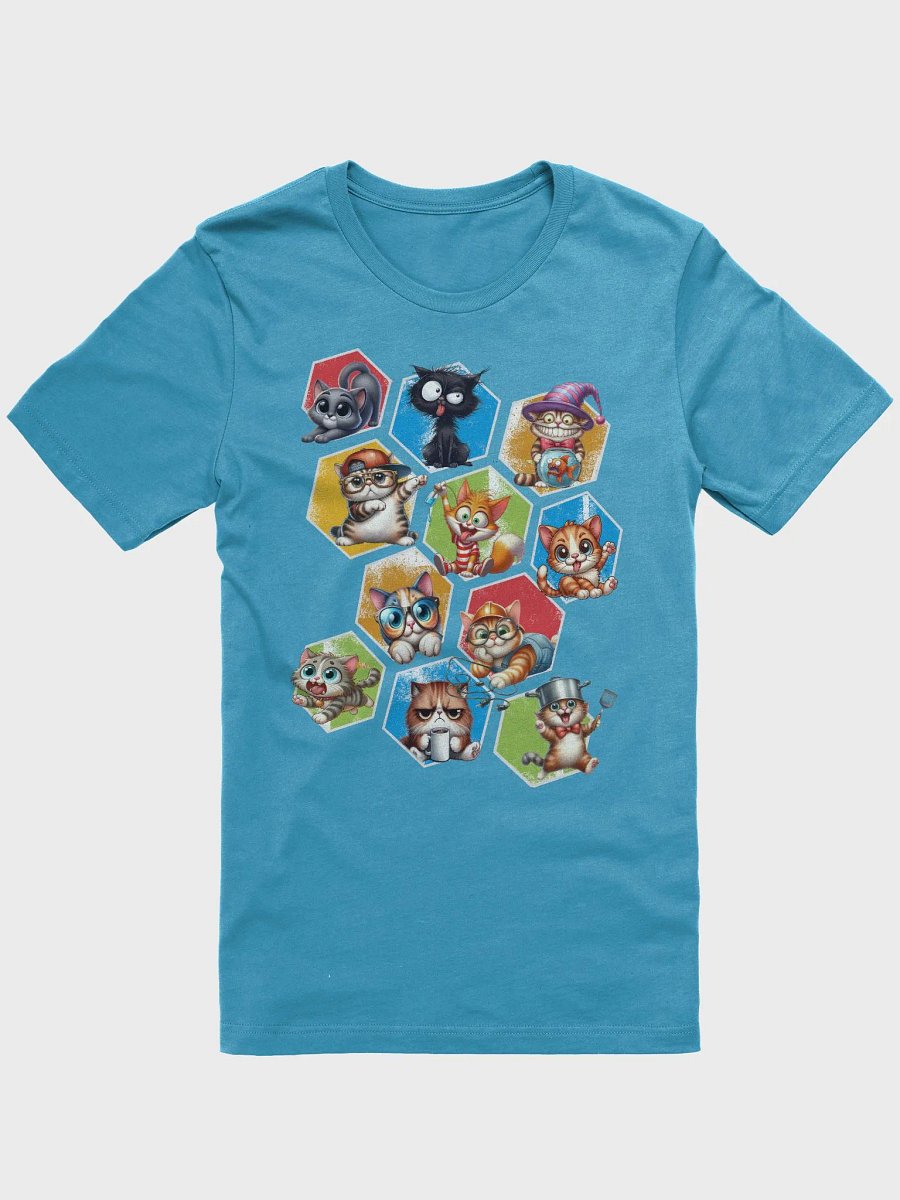 Funny Cats in Cubes for Anyone Who Loves Cats Felines Kitten T-Shirt product image (6)