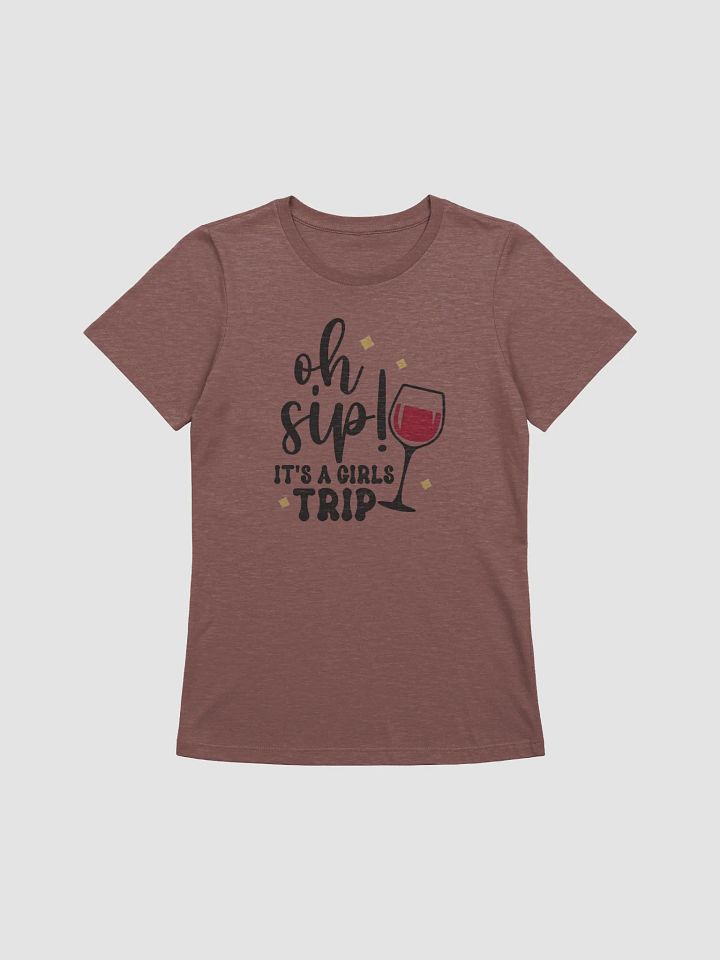 Women's Supersoft Relaxed-fit T-Shirt Girls Trip Slogan product image (1)