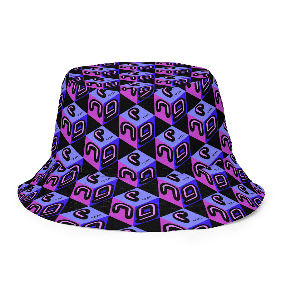 Next Generation Records Bucket Hat All Over Print NGR Cube Logo product image (2)