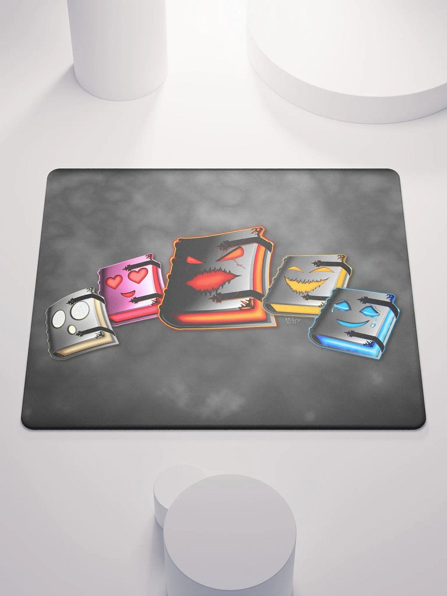Emotionally Booked - MikeyXCIV - Gaming Mouse Pad - 18″×16″, 36″×18″ product image (1)