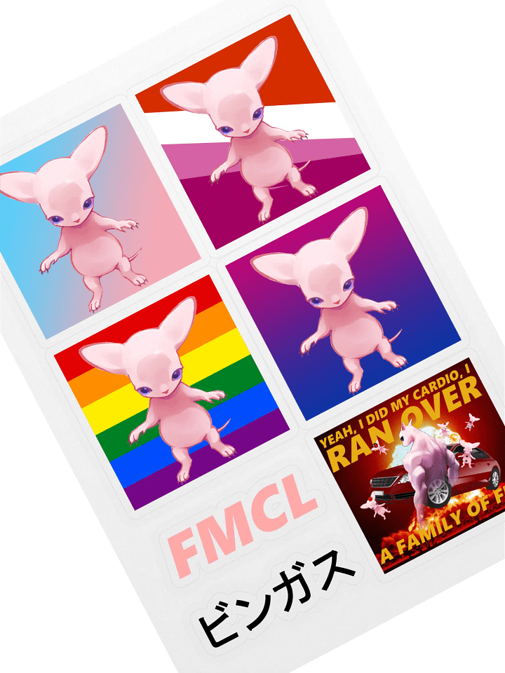 Sticker Set #2 (PRIDE+) product image (1)