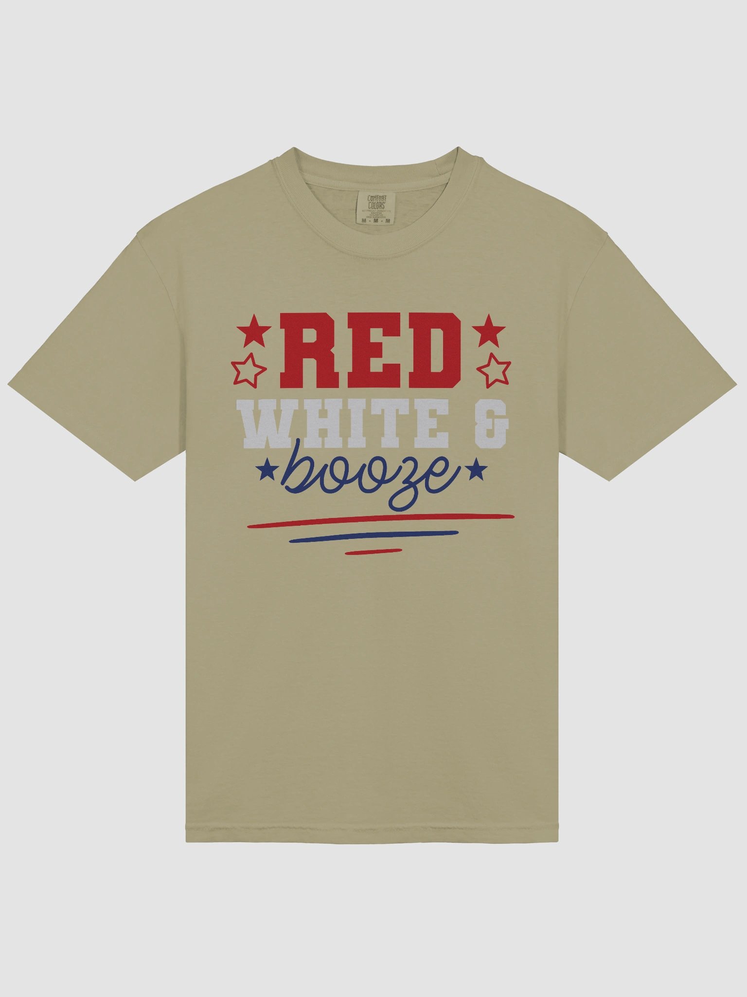 Patriotic Booze Vibes T-Shirt product image (11)