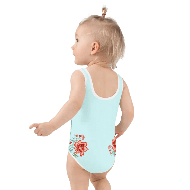 Radiant Blooms Kids Swimsuit product image (2)