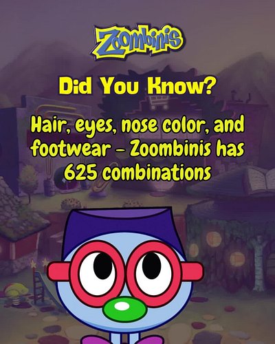 🧠 Did You Know?
There are 625 unique Zoombini combinations—each with their own mix of hair, eyes, nose color, and footwear! 👀...