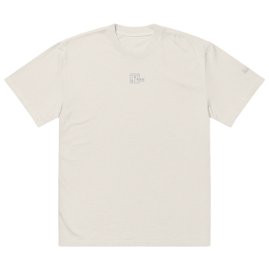 omni white oversized T-shirt product image (9)
