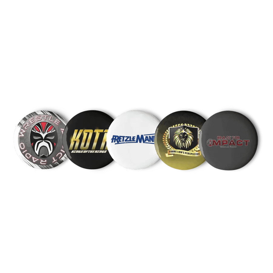 Wrestle Addict Radio Buttons product image (1)