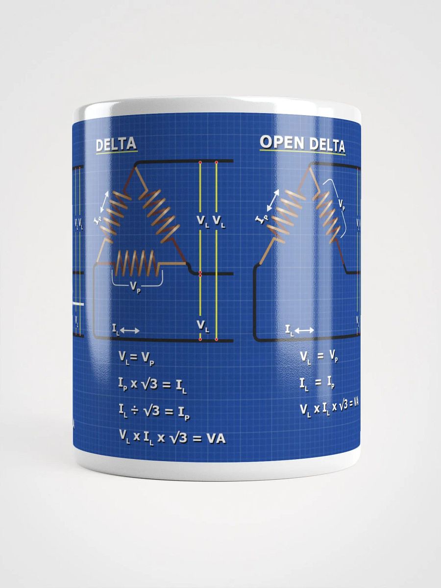 3 Phase Transformer Mug - Blue product image (14)