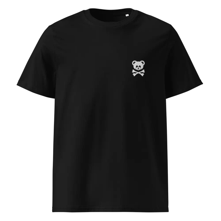 Deady Bear Embroidered Organic Cotton Tee product image (1)