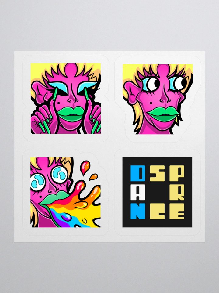 Ralph Emote Sticker Sheet product image (2)