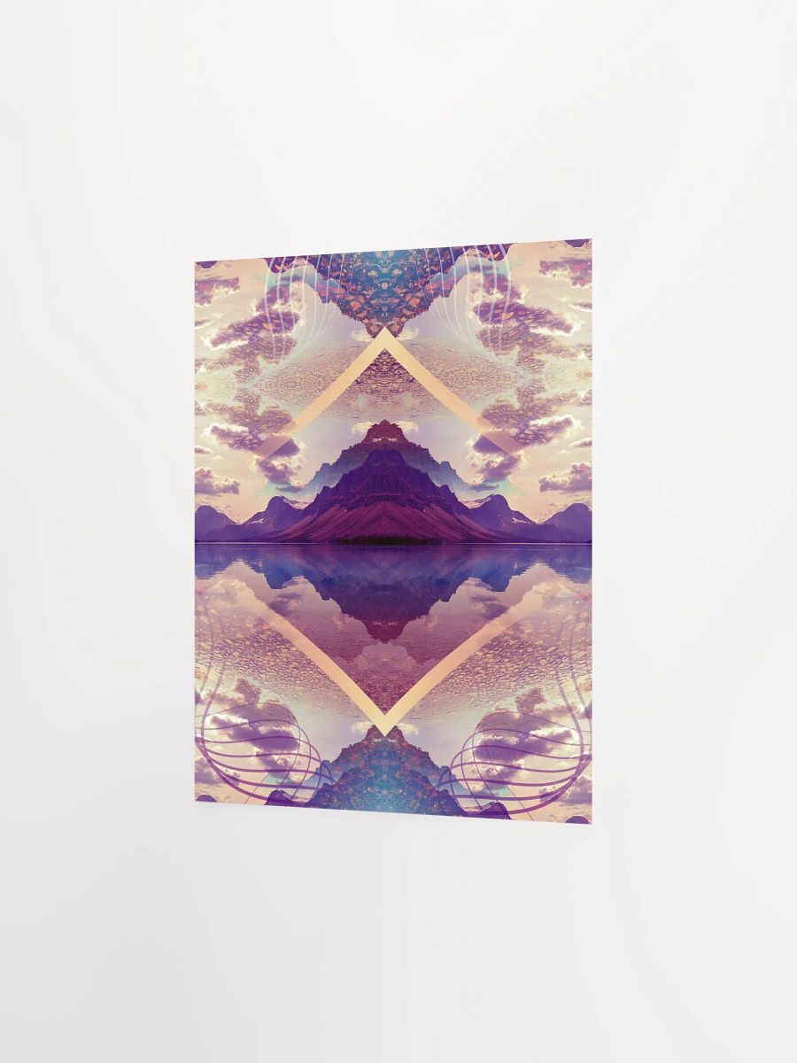 Geometric Art Print - Reflections (Cool) product image (2)