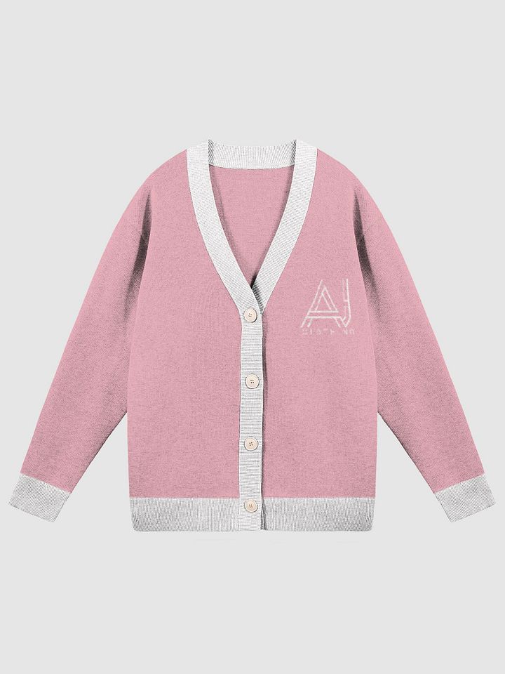 AJ Ladies Cardigan Pink product image (1)