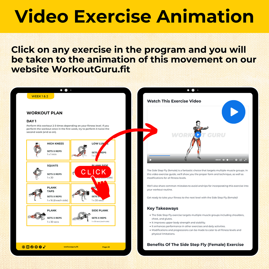30-day Home-Based Weight Loss Workout Program product image (5)