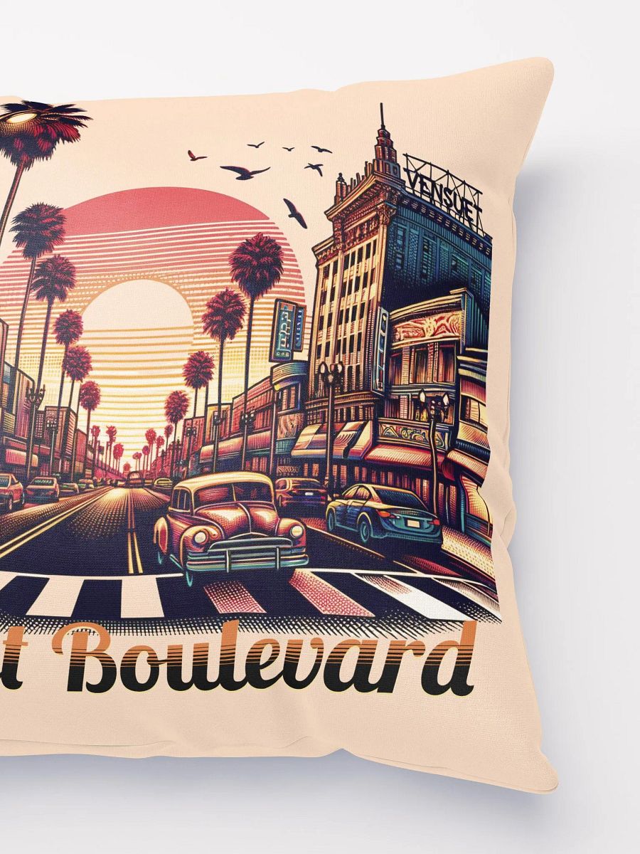 Sunset Boulevard Scenic Pillow product image (2)