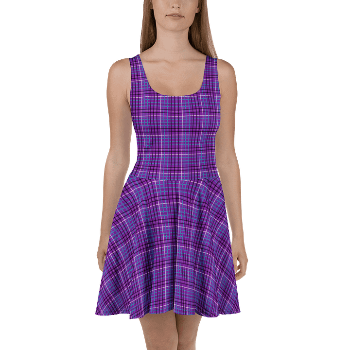 Purple Plaid Dress product image (2)