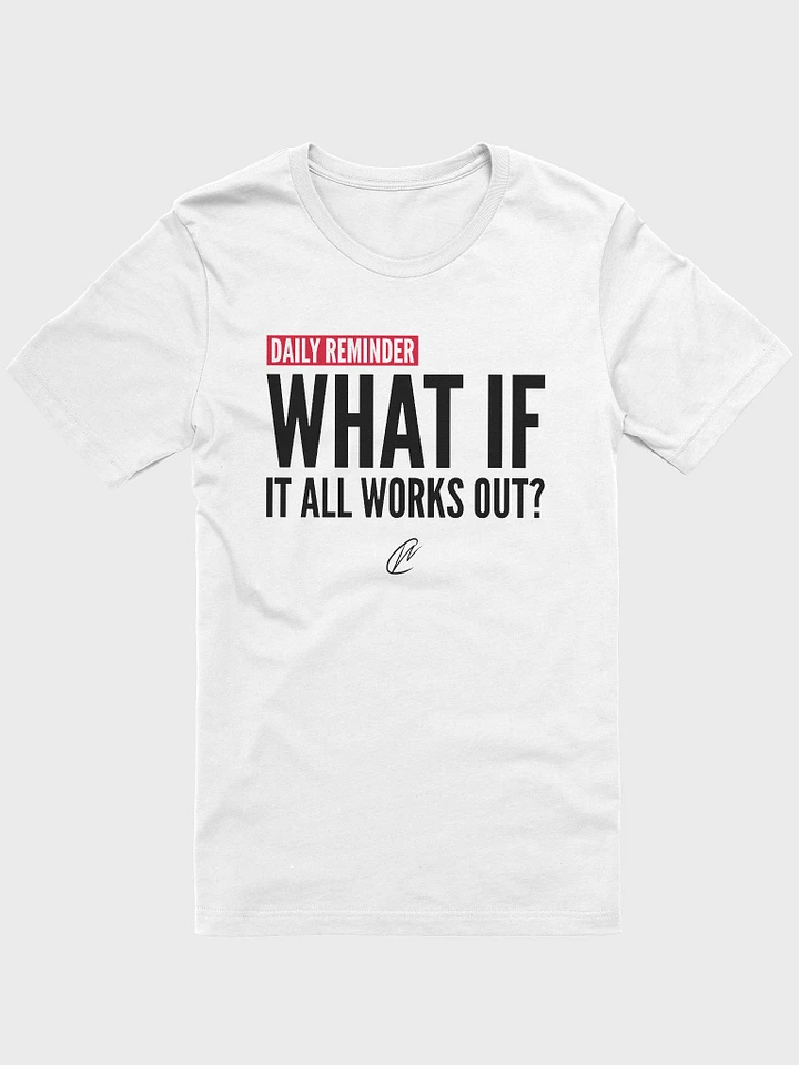 What If - White TShirt product image (1)