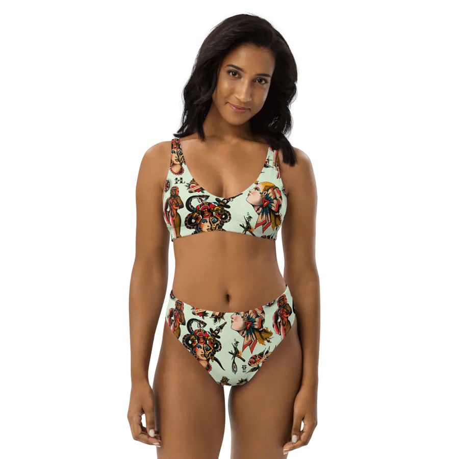 Landlubber Lewy’s Tattoo Flash Bikini Set product image (8)