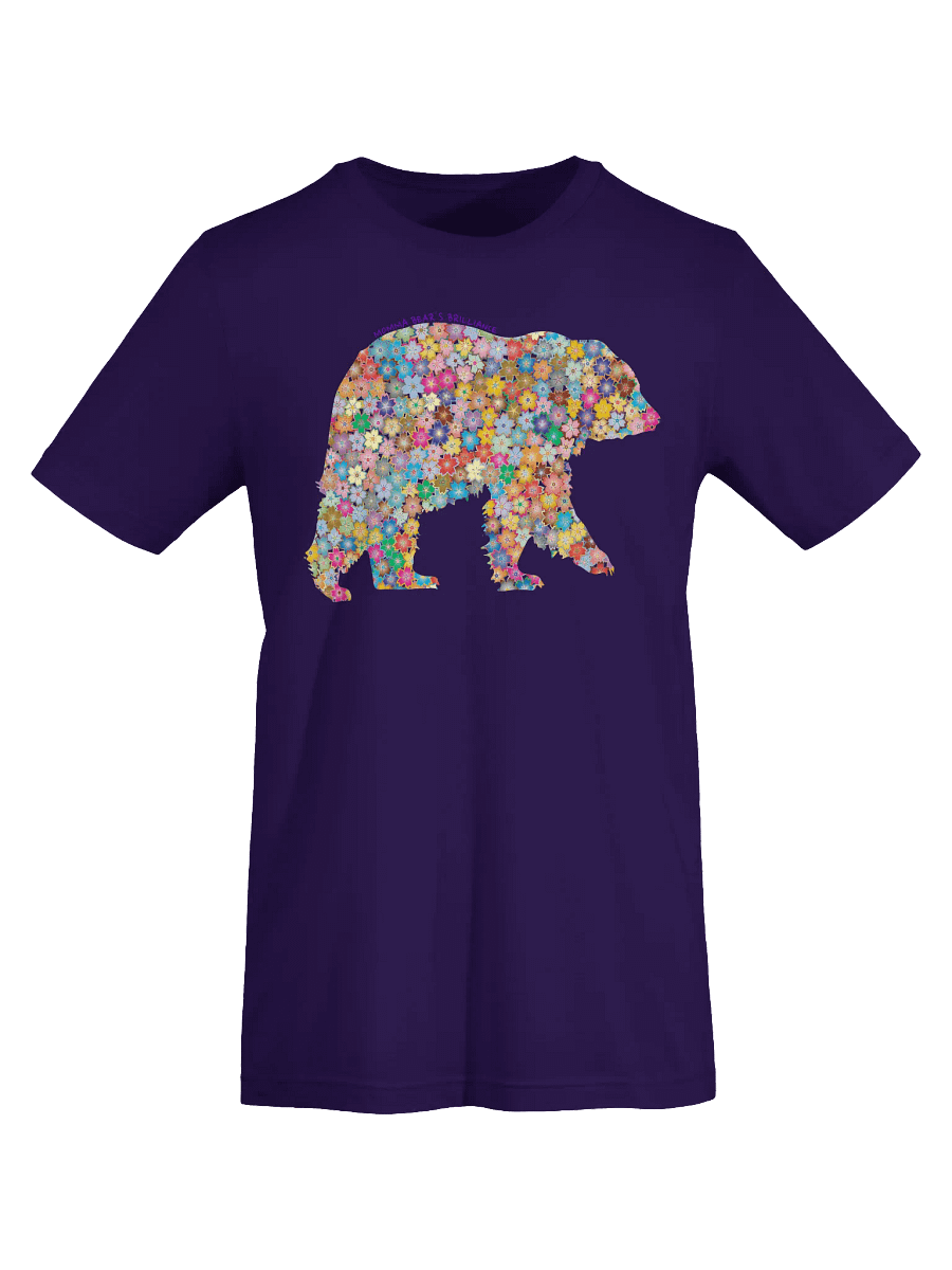 Floral Momma Bear Mosaic T-Shirt product image (3)