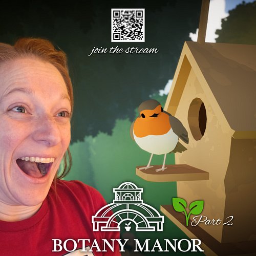 Are you ready for more cozy? Because I am! Today we continue Botany Manor over on Twitch!

#stream #streamannouncement #botan...