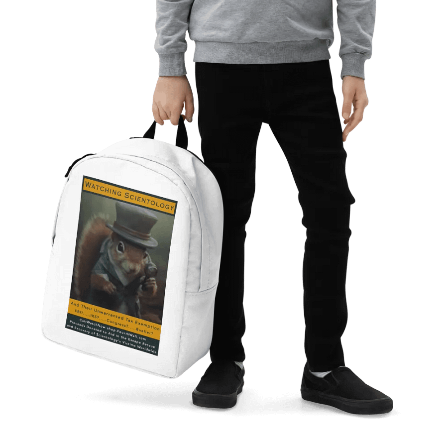 Backpack - Watching Scientology product image (6)