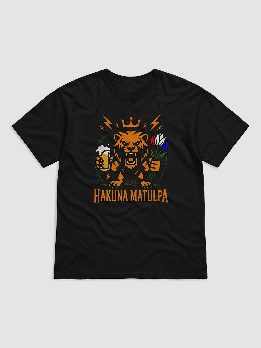 Hakuna Matulpa 100% cotton T-shirt with back print product image (1)