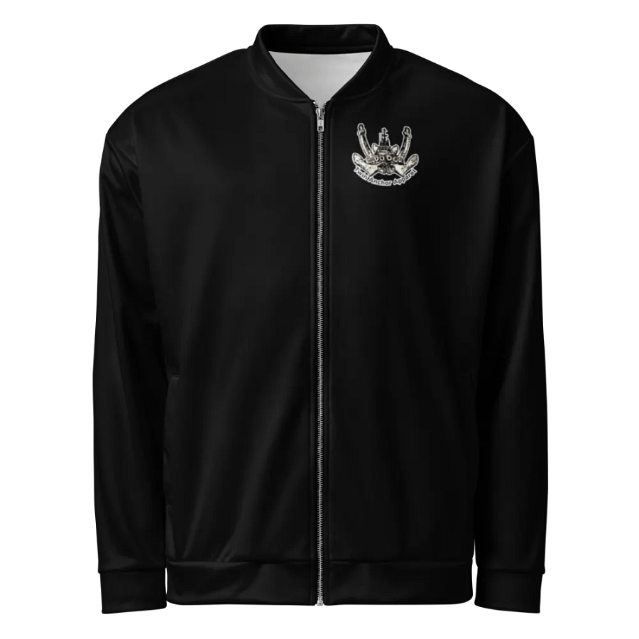 X Ancher Chain PNW Black Bomber Jacket product image (2)