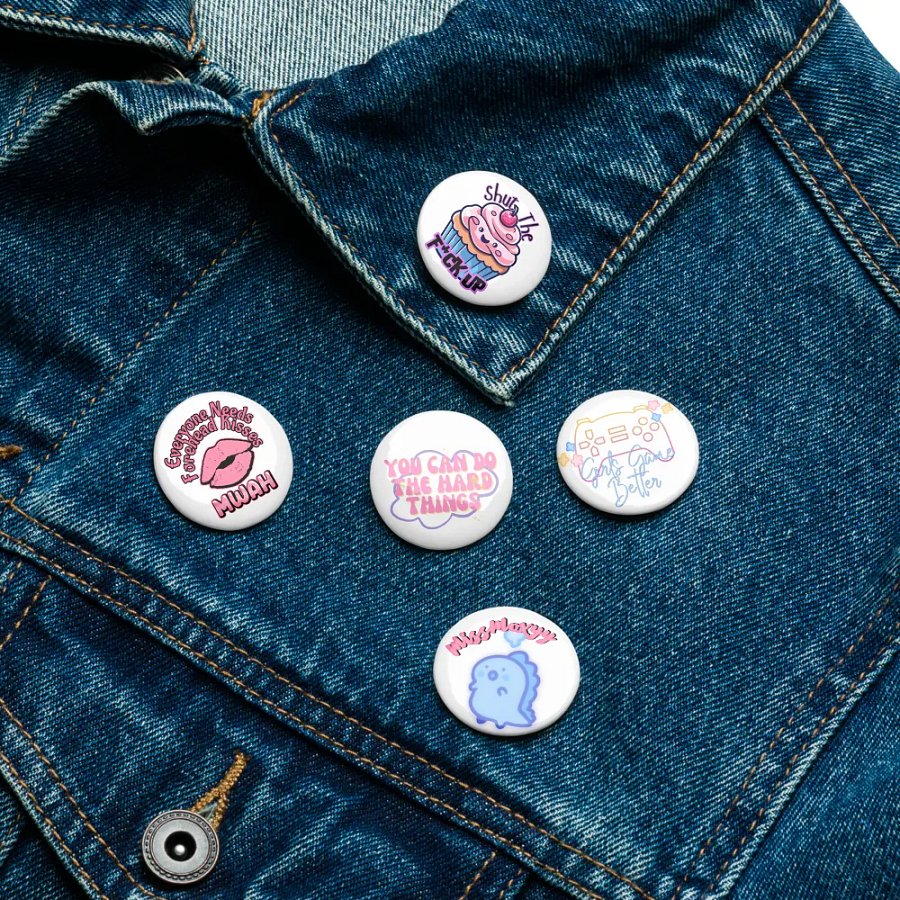 Sassy Cupcake Pin Button Set product image (16)
