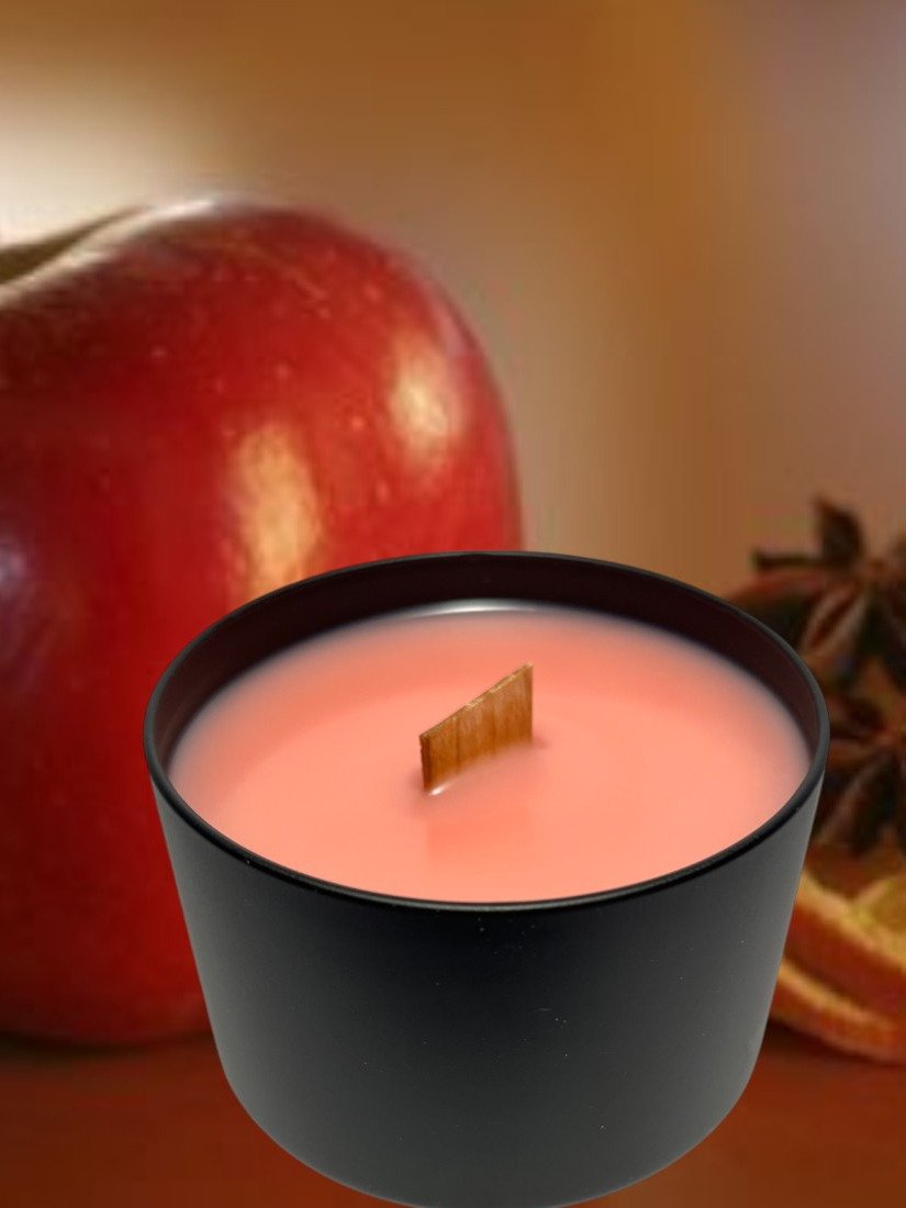 Cinnamon Apple Scented 8. oz Candle product image (1)