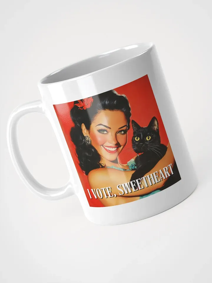I Vote Sweetheart 4 Mug product image (1)