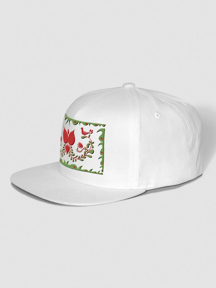 Hungarian Blossom & Birds Snapback Cap product image (2)