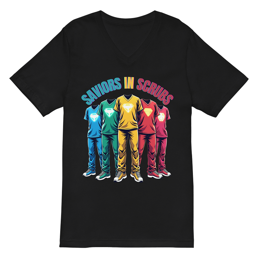 Saviors in Scrubs V-Neck Tee product image (3)