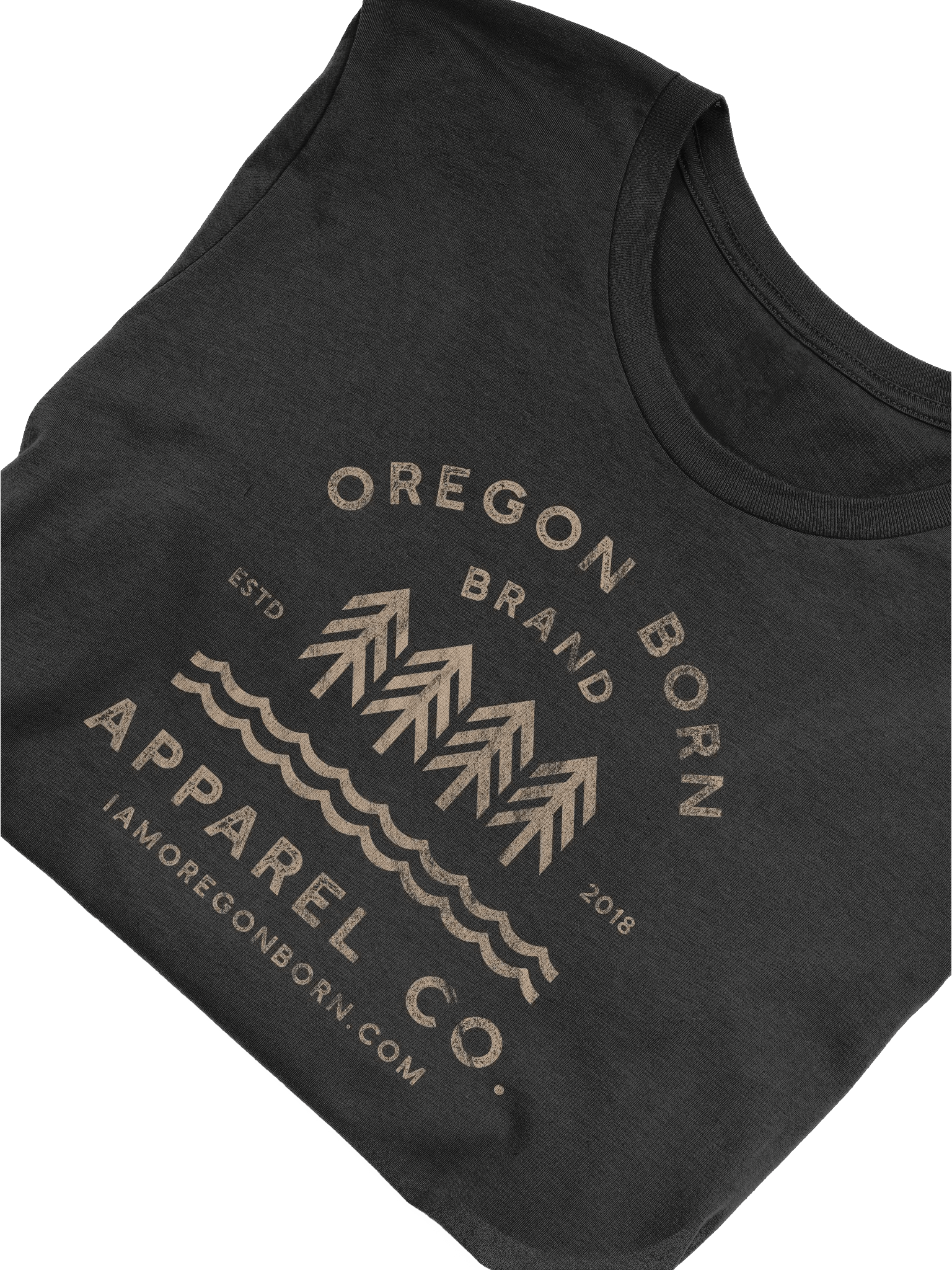 Oregon Born Brand T-Shirt product image (5)