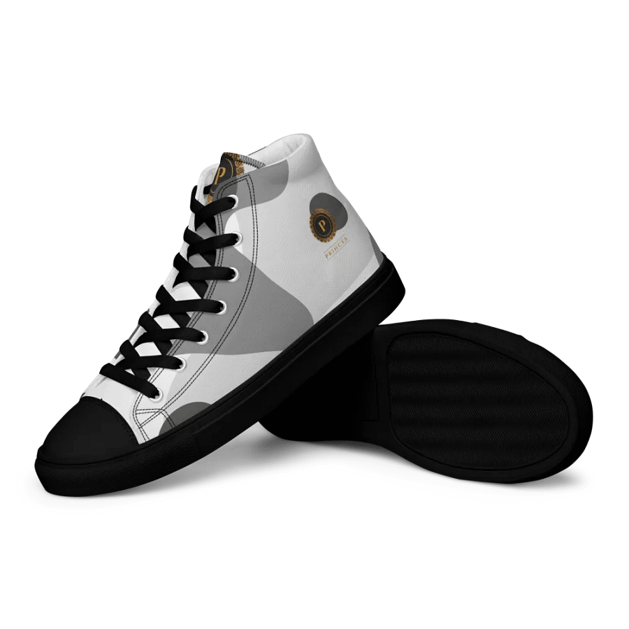 Ghanaian Emblem High Top Canvas Shoes product image (12)