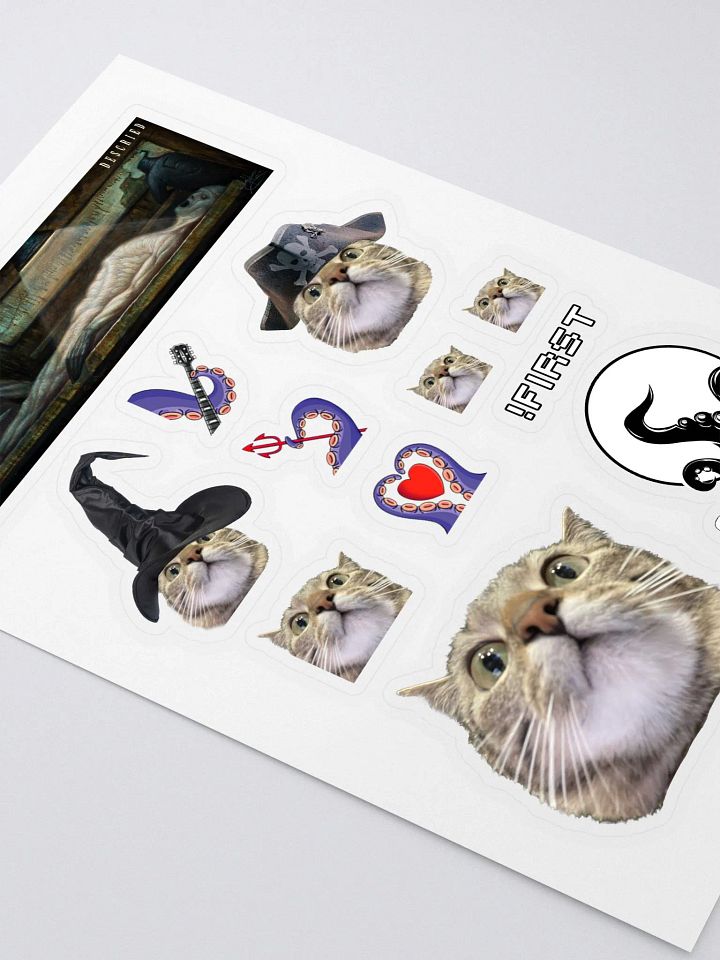 Sticker sheet 1 !FIRST edition product image (2)