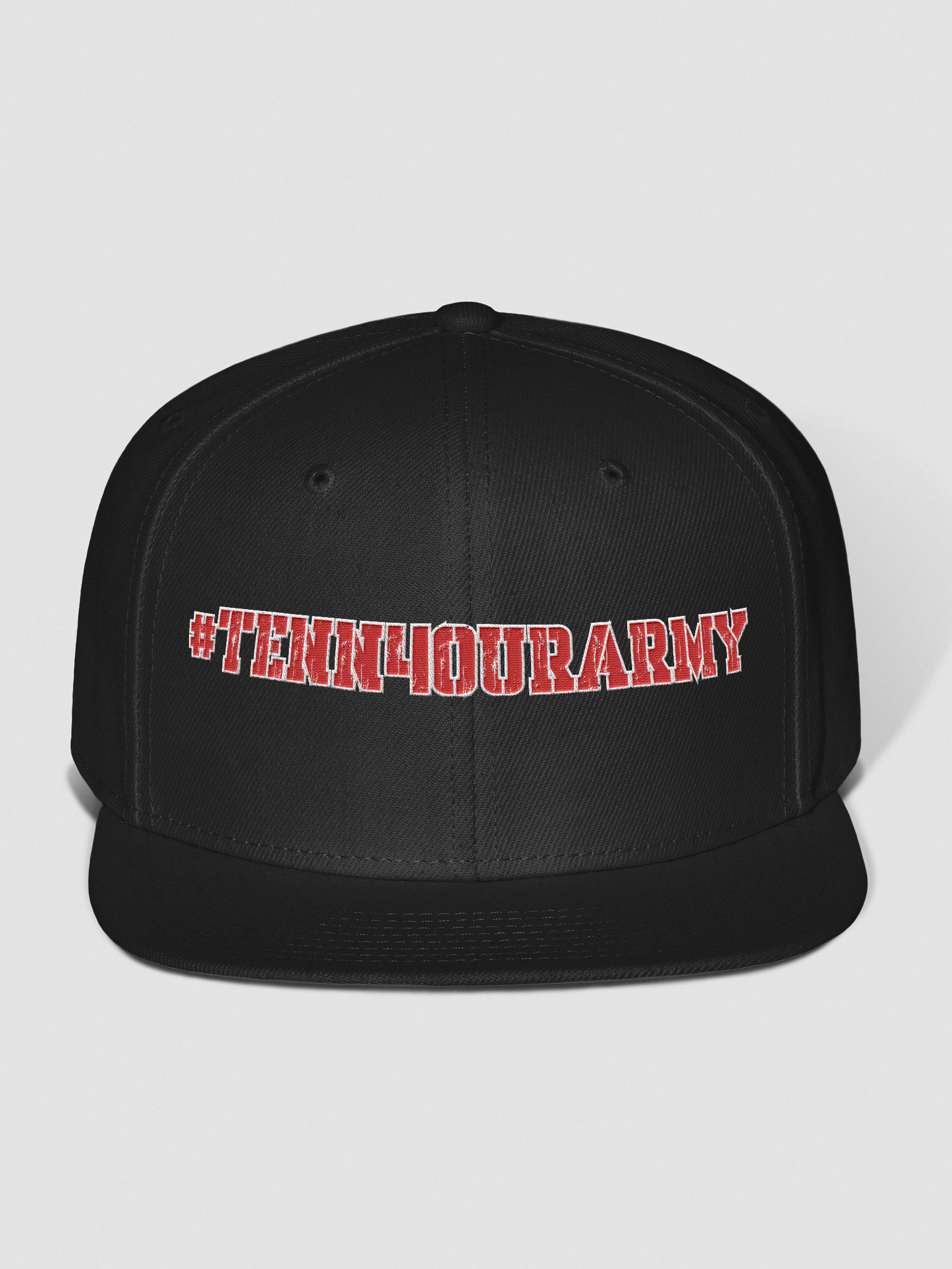 #TENN4OURARMY Red (EMBROIDERED) SNAPBACK CAP product image (3)